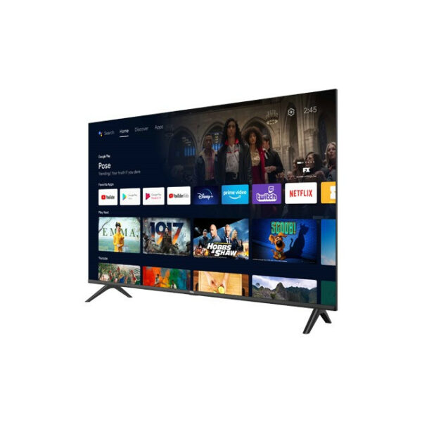 Téléviseur SMART TECHNOLOGY 50" 4K Android – STT-5080K - Smart TV avec décodeur intégré