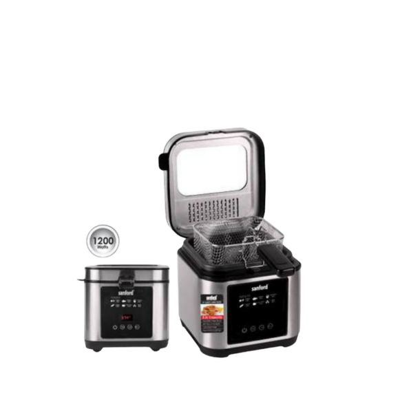 Friteuse Electrique Sanford SF-1304 DF Capacité 2,5 Litres Puissance 1200 Watts EP00223